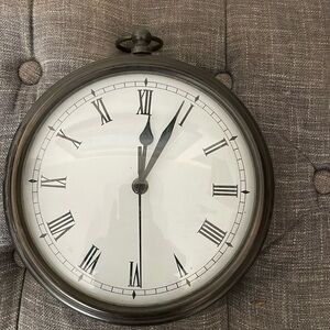 Pottery Barn Pocket Watch Clock